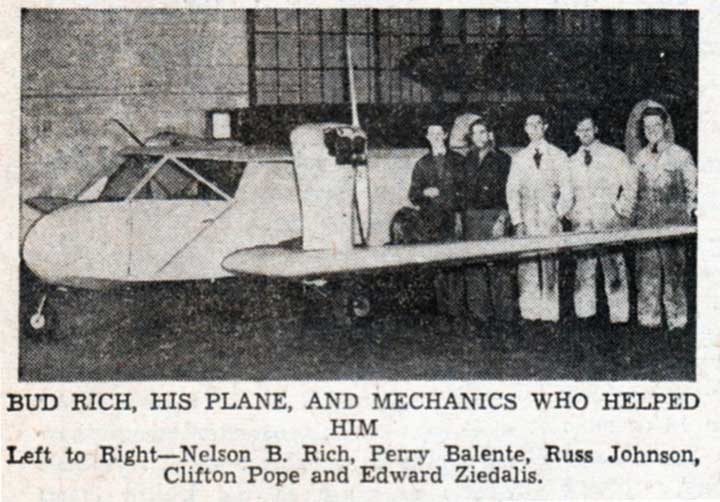 Mechanics who helped Nelson B Rich build the Rich-Twin Mechanics who helped Nelson B Rich build the Rich-Twin