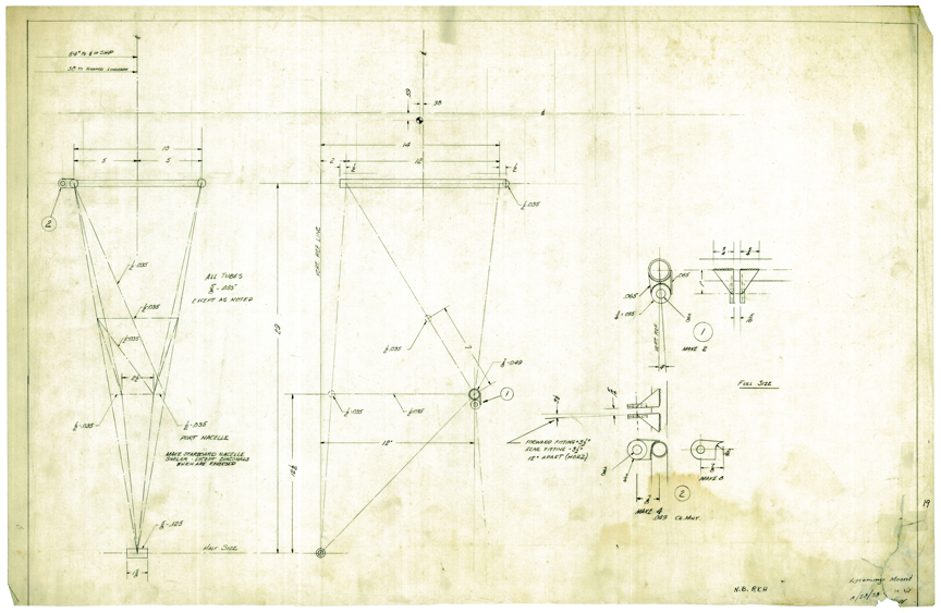 Lycoming mount of the  Rich-Twin by Bob Withington
