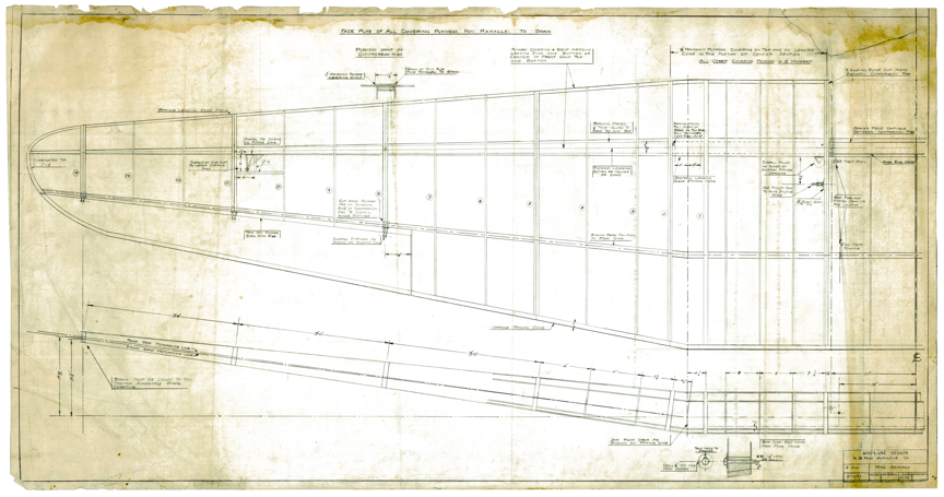 Wing assembly of the  Rich-Twin by Bill Cook